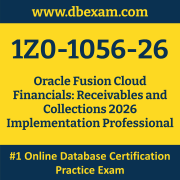 1Z0-1056-26: Oracle Fusion Cloud Financials: Receivables and Collections 2026 Im