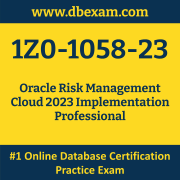 1Z0-1058-23: Oracle Risk Management Cloud 2023 Implementation Professional