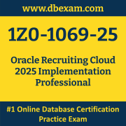 1Z0-1069-25: Oracle Recruiting Cloud 2025 Implementation Professional