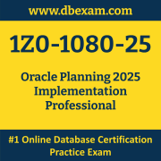 1Z0-1080-25: Oracle Planning 2025 Implementation Professional 1Z0-1080-25: Oracle Planning 2025 Implementation Professional