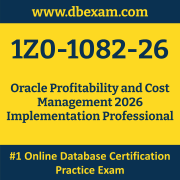 1Z0-1082-26: Oracle Profitability and Cost Management 2026 Implementation Professional 1Z0-1082-26: Oracle Profitability and Cost Management 2026 Implementation Profes