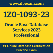 1Z0-1093-23: Oracle Base Database Services 2023 Professional