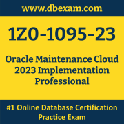 1Z0-1095-23: Oracle Maintenance Cloud 2023 Implementation Professional