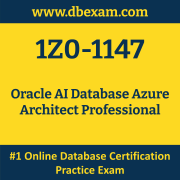 1Z0-1147: Oracle AI Database Azure Architect Professional 1Z0-1147: Oracle AI Database Azure Architect Professional