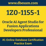 1Z0-1155-1: Oracle AI Agent Studio for Fusion Applications Developers Professional 1Z0-1155-1: Oracle AI Agent Studio for Fusion Applications Developers Profession