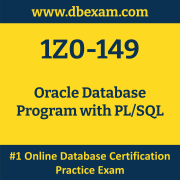 1Z0-149: Oracle Database Program with PL/SQL