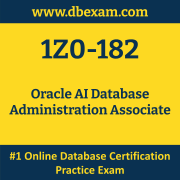 1Z0-182: Oracle AI Database Administration Associate