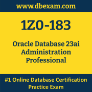 1Z0-183: Oracle Database 23ai Administration Professional