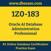 1Z0-183: Oracle AI Database Administration Professional 1Z0-183: Oracle AI Database Administration Professional