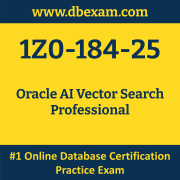 1Z0-184-25: Oracle AI Vector Search Professional 1Z0-184-25: Oracle AI Vector Search Professional