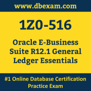 1Z0-516: Oracle E-Business Suite R12.1 General Ledger Essentials