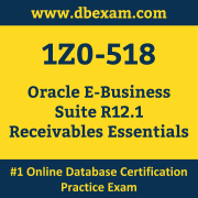 1Z0-518: Oracle E-Business Suite R12.1 Receivables Essentials