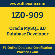 1Z0-909: Oracle MySQL 8.0 Database Developer