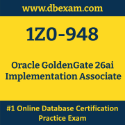 1Z0-948: Oracle GoldenGate 26ai Implementation Associate 1Z0-948: Oracle GoldenGate 26ai Implementation Associate