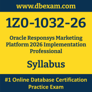 1Z0-1032-26 Syllabus, 1Z0-1032-26 Latest Dumps PDF, Oracle Responsys Marketing Platform Implementation Professional Dumps, 1Z0-1032-26 Free Download PDF Dumps, Responsys Marketing Platform Implementation Professional Dumps