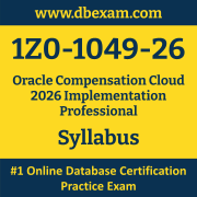 1Z0-1049-26 Syllabus, 1Z0-1049-26 Latest Dumps PDF, Oracle Compensation Cloud Implementation Professional Dumps, 1Z0-1049-26 Free Download PDF Dumps, Compensation Cloud Implementation Professional Dumps