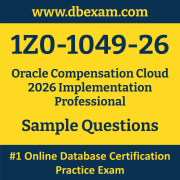 1Z0-1049-26 PDF, 1Z0-1049-26 Dumps PDF Free Download, 1Z0-1049-26 Latest Dumps Free PDF, Compensation Cloud Implementation Professional PDF Dumps