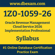 1Z0-1059-26 Syllabus, 1Z0-1059-26 Latest Dumps PDF, Oracle Revenue Management Cloud Service Implementation Professional Dumps, 1Z0-1059-26 Free Download PDF Dumps, Revenue Management Cloud Service Implementation Professional Dumps