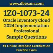 1Z0-1073-24 PDF, 1Z0-1073-24 Dumps PDF Free Download, 1Z0-1073-24 Latest Dumps Free PDF, Inventory Cloud Implementation Professional PDF Dumps