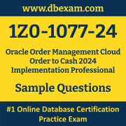 1Z0-1077-24 PDF, 1Z0-1077-24 Dumps PDF Free Download, 1Z0-1077-24 Latest Dumps Free PDF, Order Management Cloud Order to Cash Implementation Professional PDF Dumps