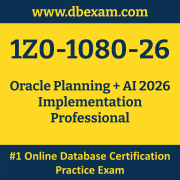 1Z0-1080-26 Dumps, 1Z0-1080-26 Exam Dumps Free Download, 1Z0-1080-26 Questions and Answers PDF Free Download, 1Z0-1080-26 PDF Dumps, 1Z0-1080-26 Braindumps