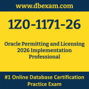 1Z0-1171-26 Dumps, 1Z0-1171-26 Exam Dumps Free Download, 1Z0-1171-26 Questions and Answers PDF Free Download, 1Z0-1171-26 PDF Dumps, 1Z0-1171-26 Braindumps