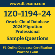 1Z0-1194-24 PDF, 1Z0-1194-24 Dumps PDF Free Download, 1Z0-1194-24 Latest Dumps Free PDF, Cloud Database Migration Professional PDF Dumps