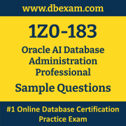 1Z0-183 PDF, 1Z0-183 Dumps PDF Free Download, 1Z0-183 Latest Dumps Free PDF, AI Database Administration Professional PDF Dumps