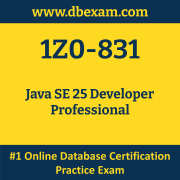 1Z0-831 Dumps, 1Z0-831 Exam Dumps Free Download, 1Z0-831 Questions and Answers PDF Free Download, 1Z0-831 PDF Dumps, 1Z0-831 Braindumps