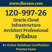 1Z0-997-26 Syllabus, 1Z0-997-26 Latest Dumps PDF, Oracle Cloud Infrastructure Architect Professional Dumps, 1Z0-997-26 Free Download PDF Dumps, Cloud Infrastructure Architect Professional Dumps